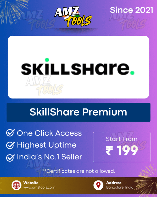 Skillshare GroupBuy Shared Account