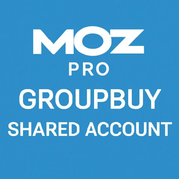 Moz Pro GroupBuy Shared Account