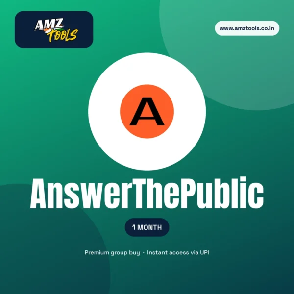 AnswerThePublic Group Buy Shared Account