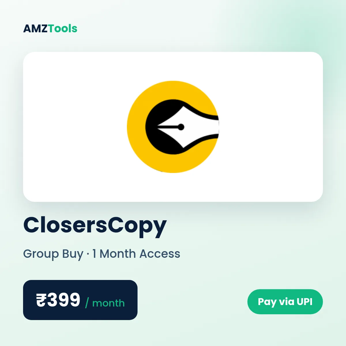 ClosersCopy group buy shared account on AMZTools