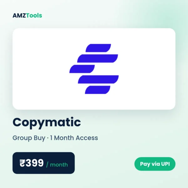 Copymatic Group Buy Shared Account