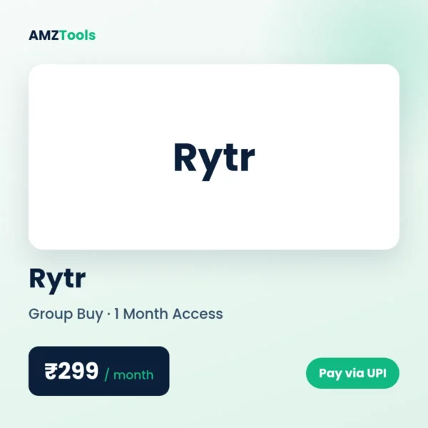 Rytr Group Buy Shared Account