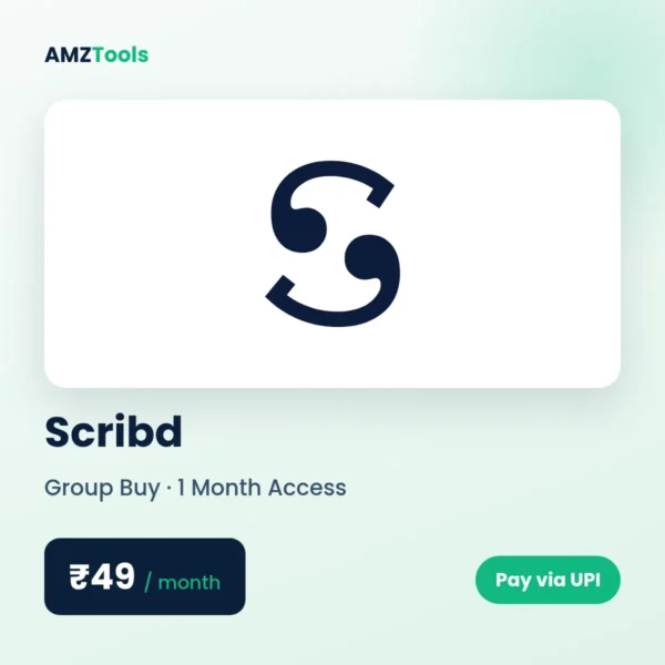 Scribd Group Buy Shared Account