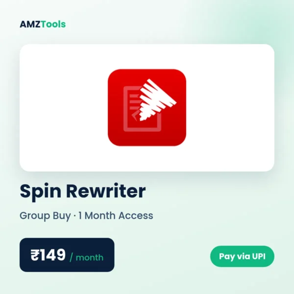 Spin Rewriter Group Buy Shared Account