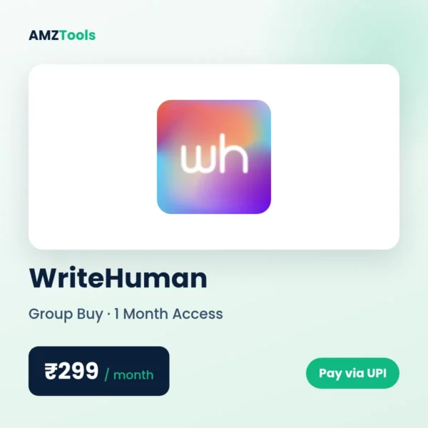 WriteHuman Group Buy Shared Account